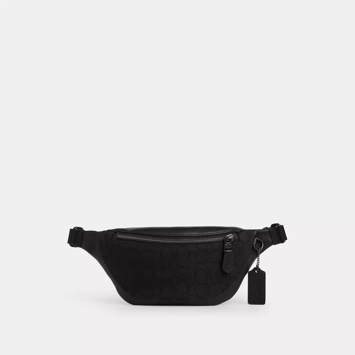 Warren Mini Belt Bag In Signature Jacquard 5