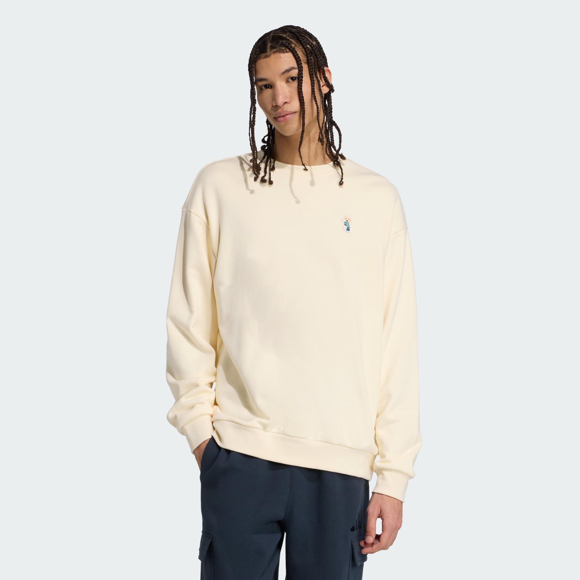 Adidas Dog Sock Patch Graphic Sweatshirt Men