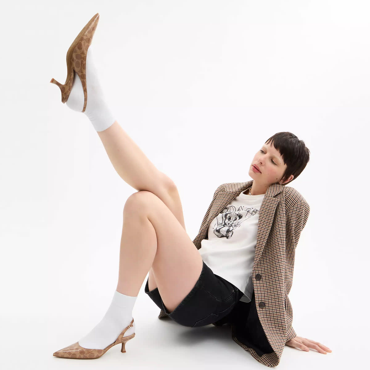 Roxanne Pump In Signature Canvas 5