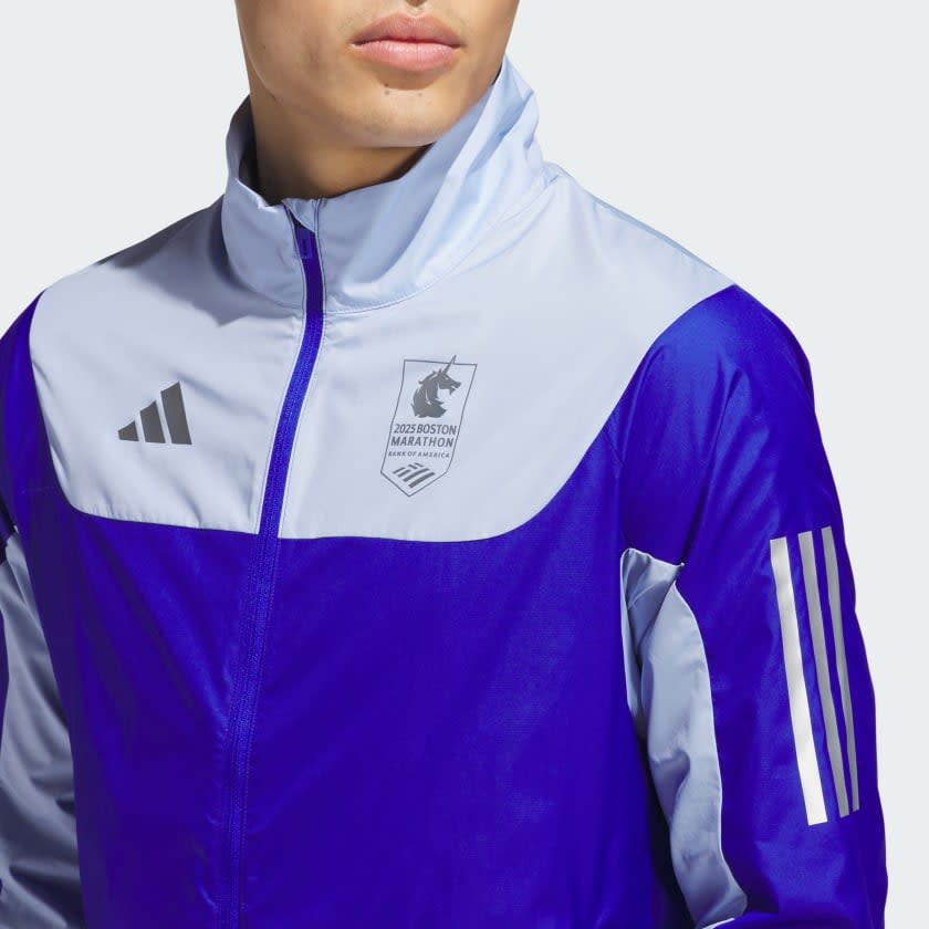 Adidas Boston Marathon 2025 Own the Run Celebration Jacket Men 5
