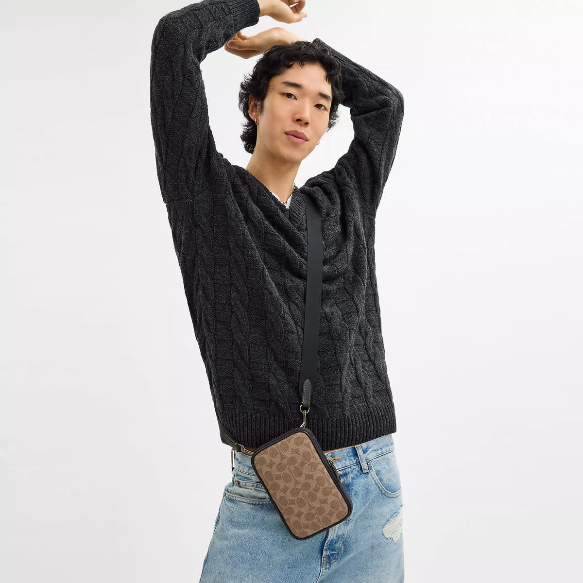 Aden Crossbody Bag In Signature Canvas 2