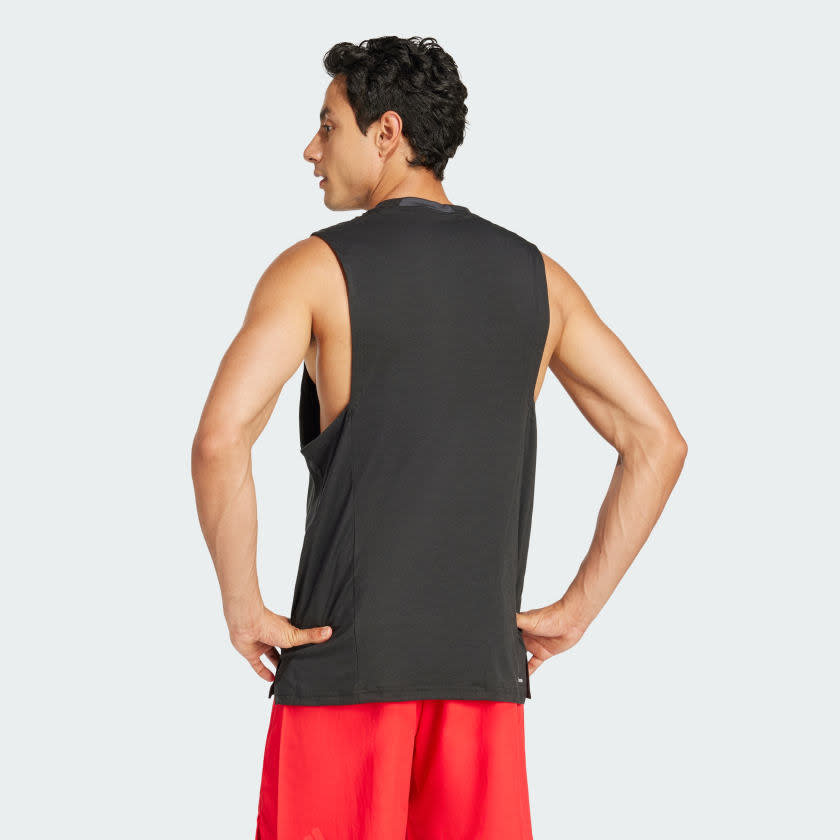 Adidas Designed-for-Training 3-Stripes Tank Top Men 2