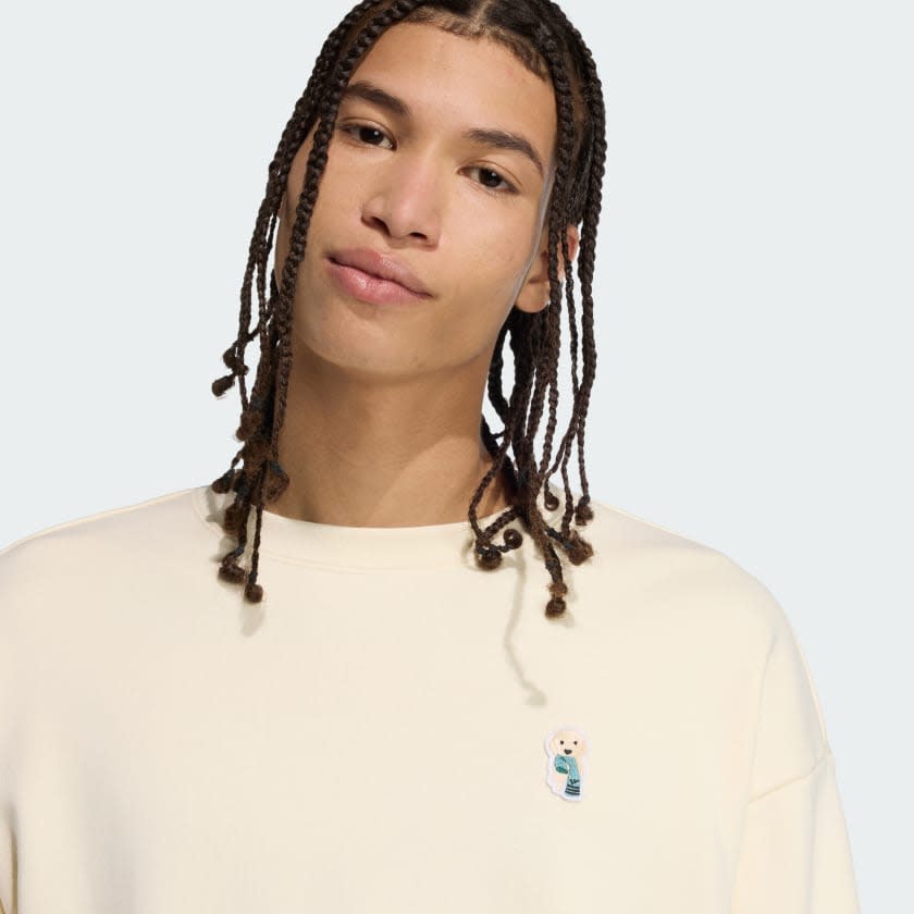 Adidas Dog Sock Patch Graphic Sweatshirt Men 5