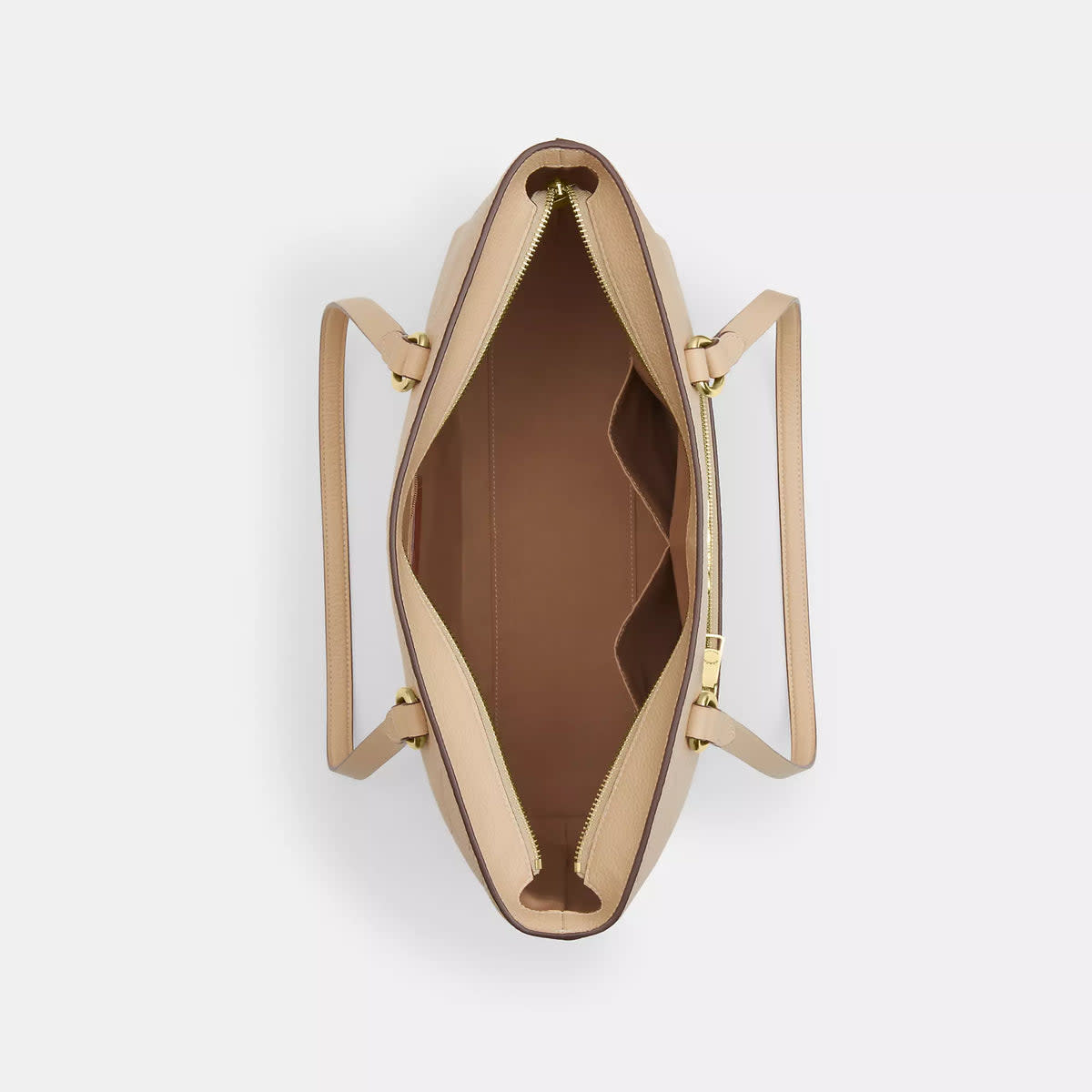 Station Tote Bag In Signature Leather 2