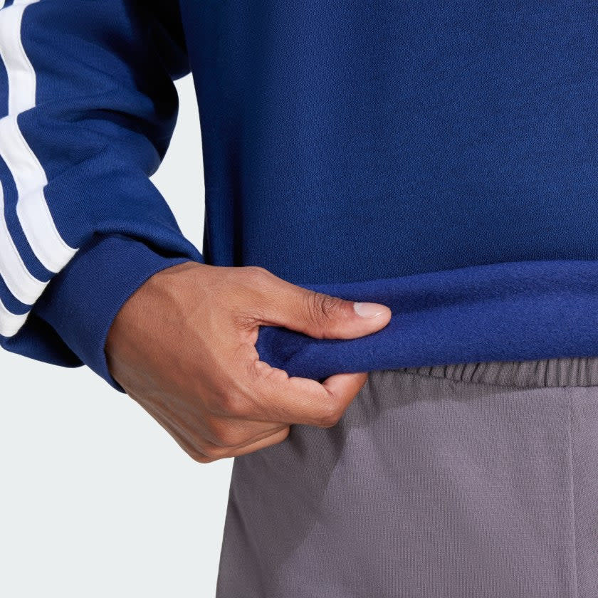 Adidas Essentials 3-Stripes Fleece Sweatshirt Men 4