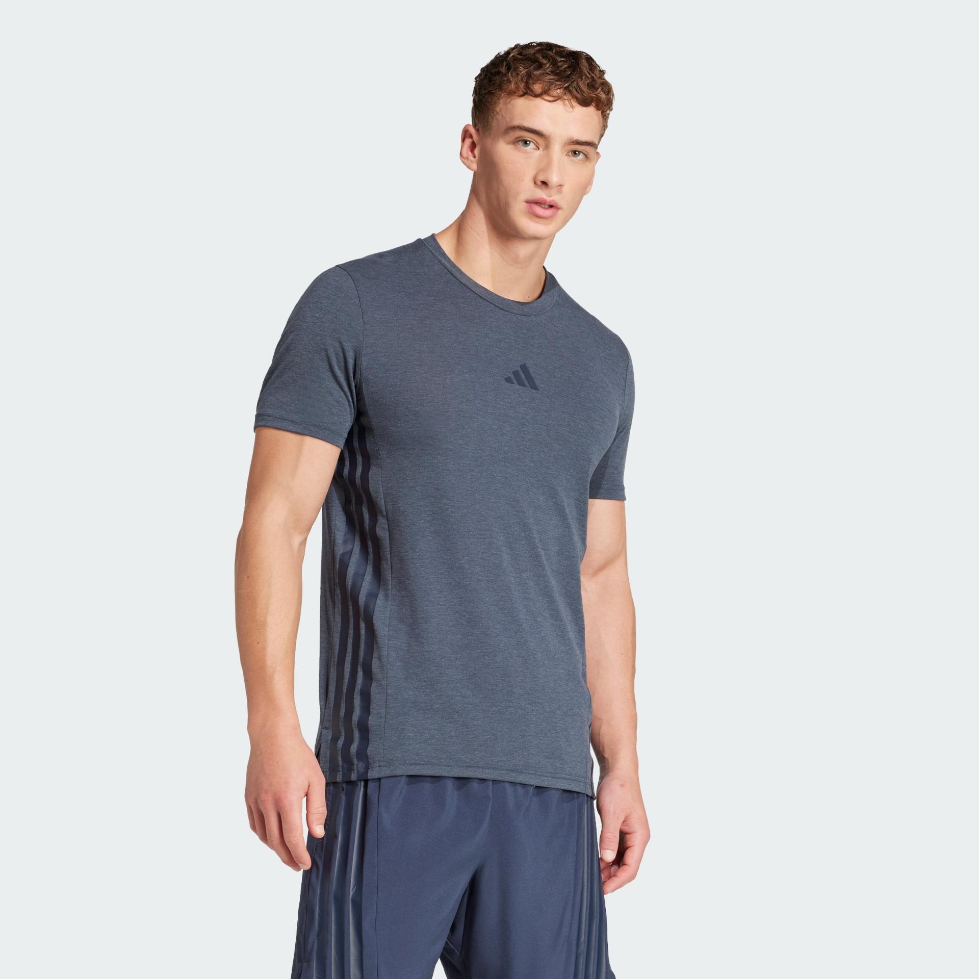 Adidas Designed 4 Training 3-Stripes Tee Men