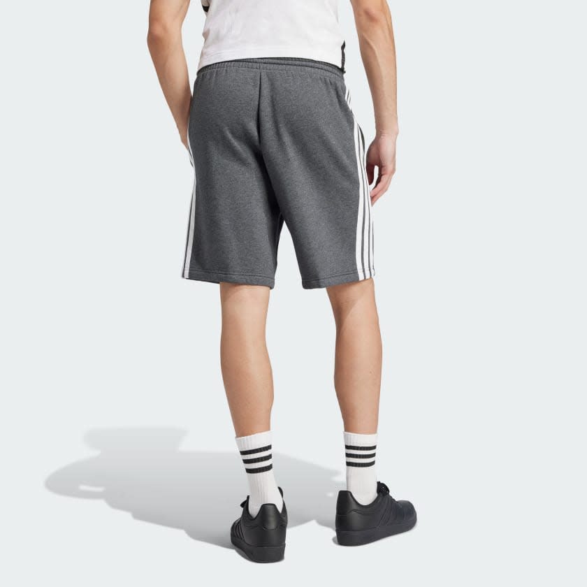 Adidas Essentials 3-Stripes Fleece Shorts Men 2