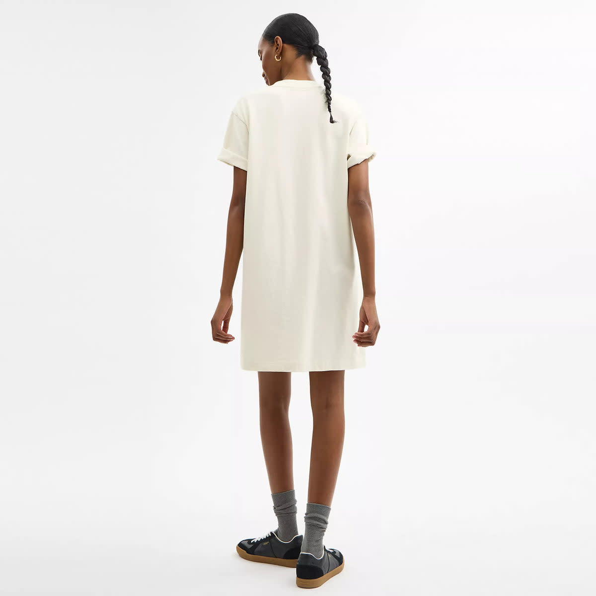 New York T Shirt Dress In Organic Cotton 4