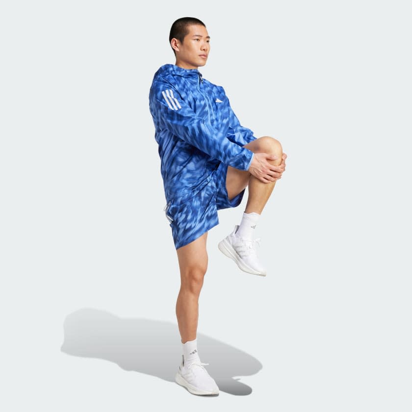 Adidas Own The Run Allover Print Jacket Men 3