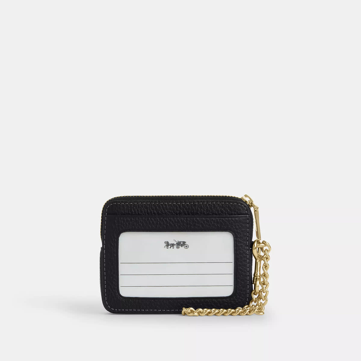 Zip Card Case In Signature Leather 2