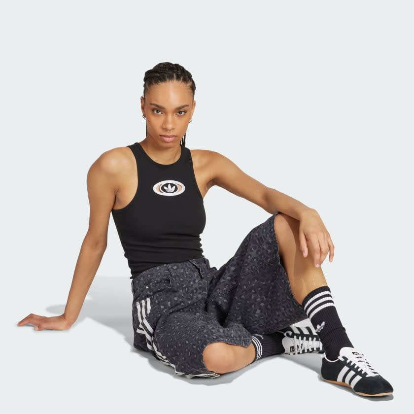 Adidas Originals Denim Bermuda Shorts Women 3