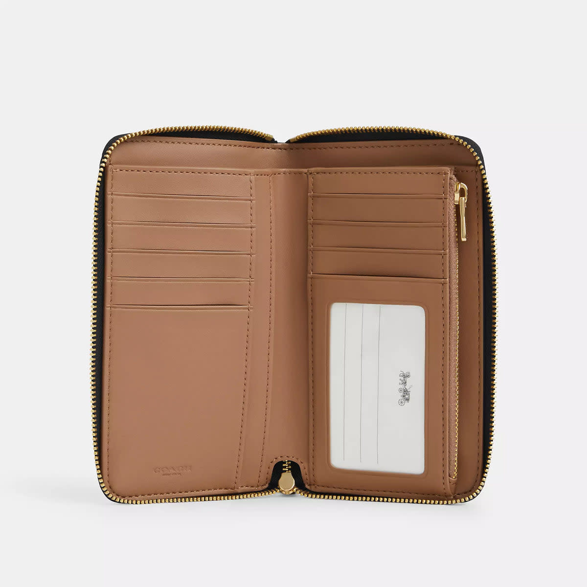 Medium Id Zip Wallet In Signature Canvas 2