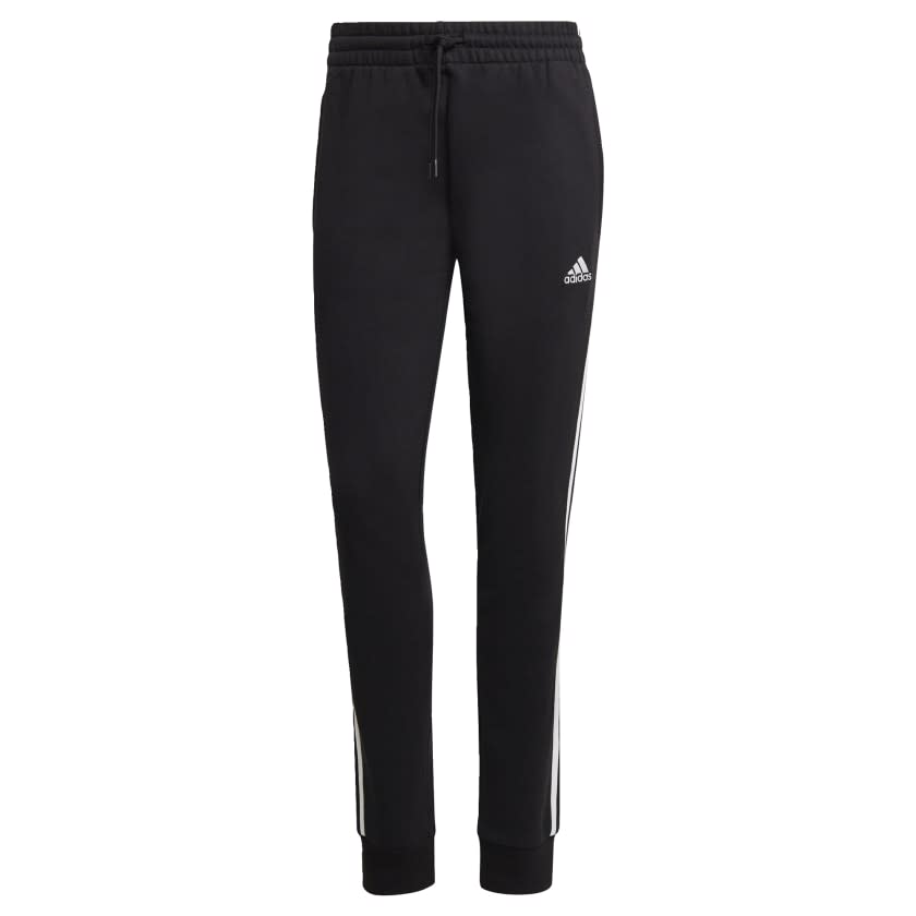 Adidas Essentials 3-Stripes French Terry Cuffed Pants Women 2