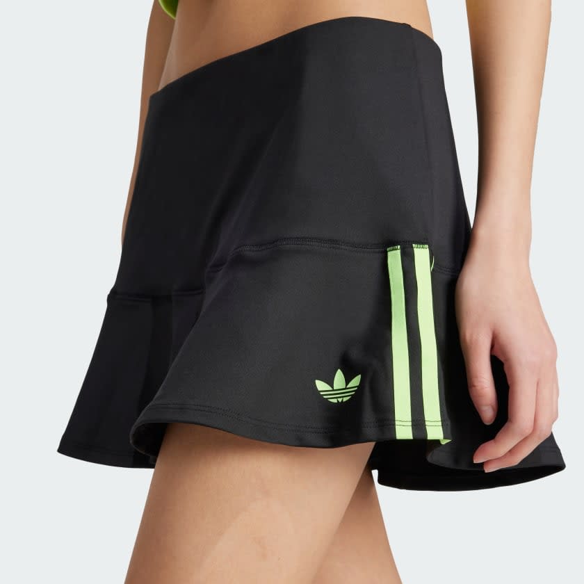 Adidas Adicolor Interlock 3-Stripes Mini Skirt Women 4