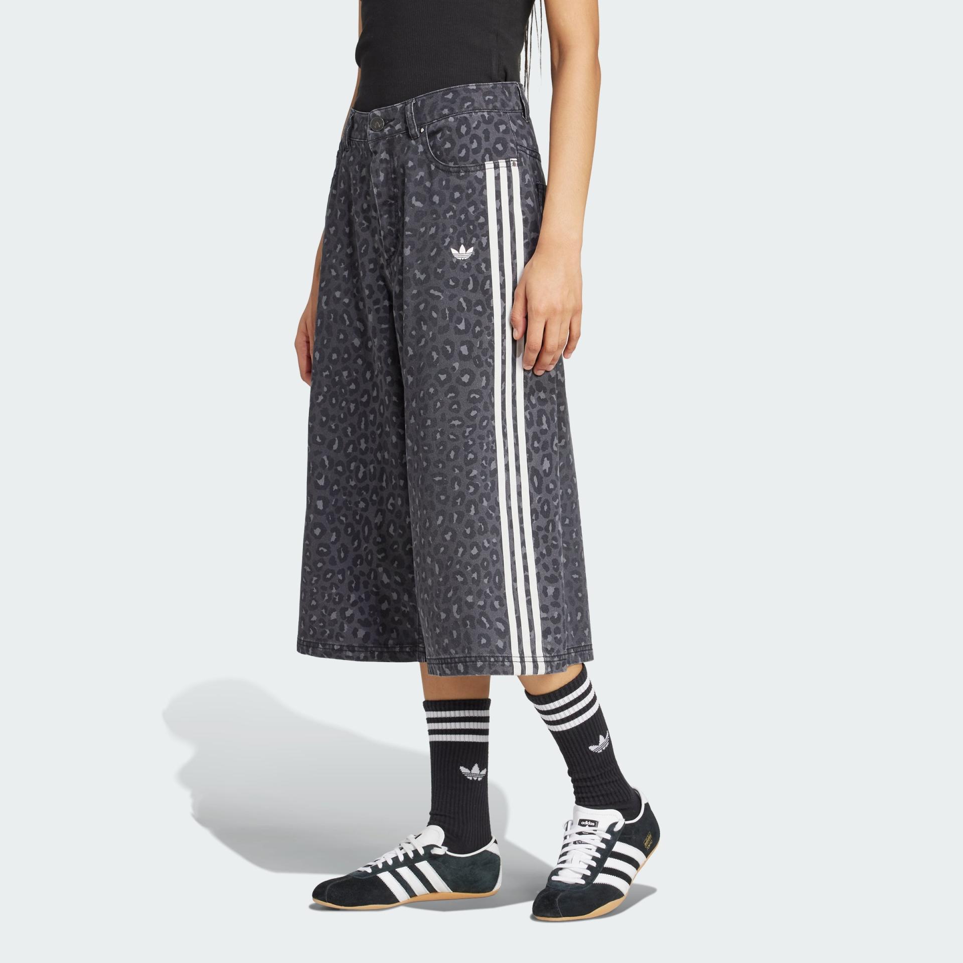 Adidas Originals Denim Bermuda Shorts Women