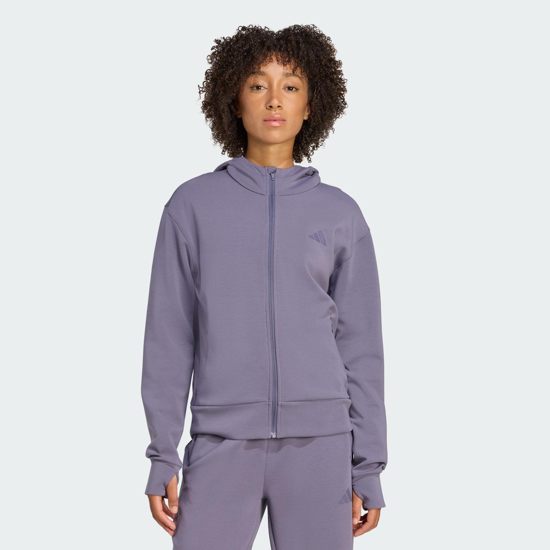 Adidas Designed 4 Training Full-Zip Hooded Sweatshirt Women