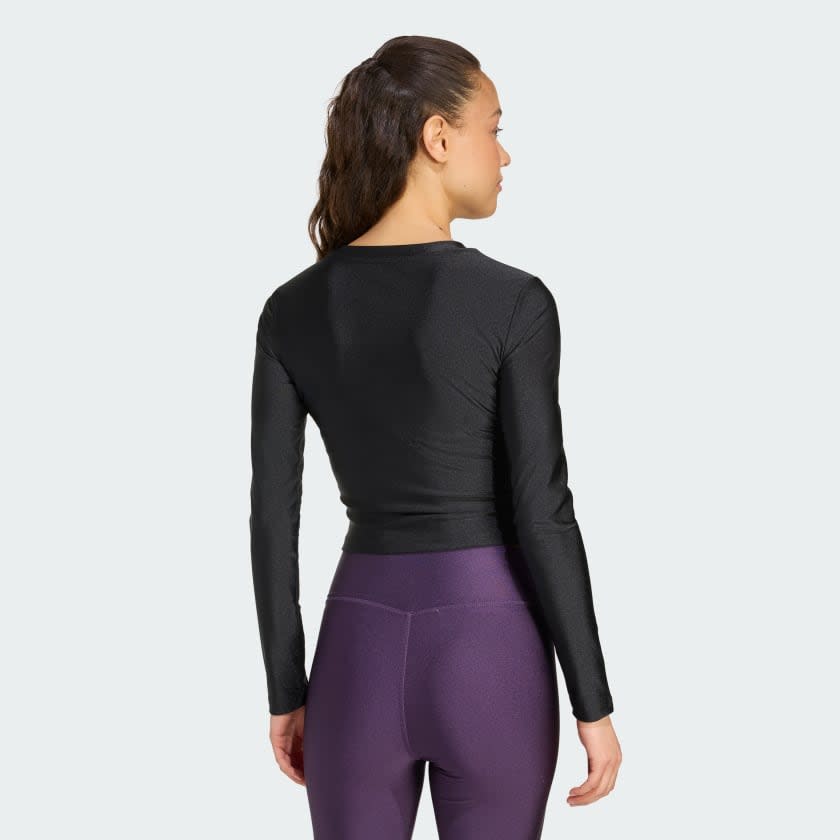 Adidas Workout Essentials Long-Sleeve Shirt Shine Women 2