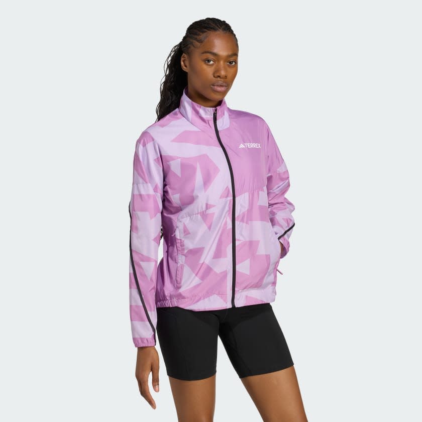 Adidas Terrex Multi Printed Wind Jacket Women 3