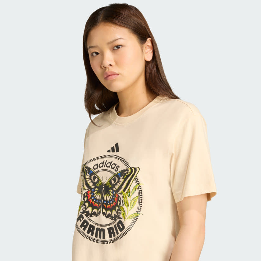 Adidas X FARM Graphic Tee Women 4