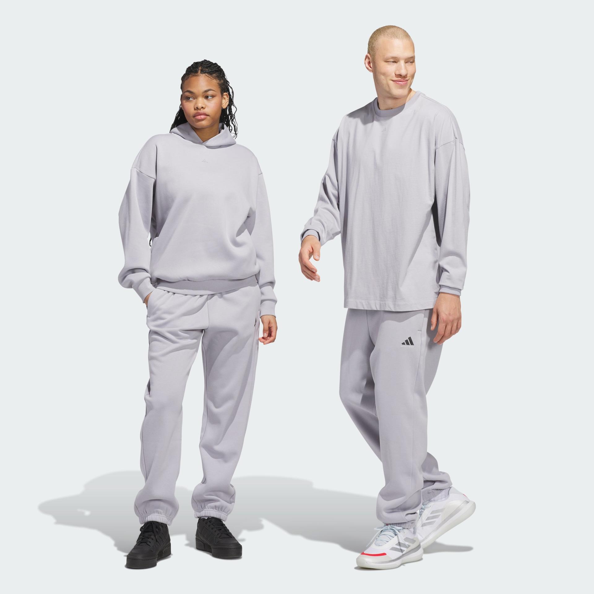Adidas Basketball Fleece Joggers (Gender Neutral) Men