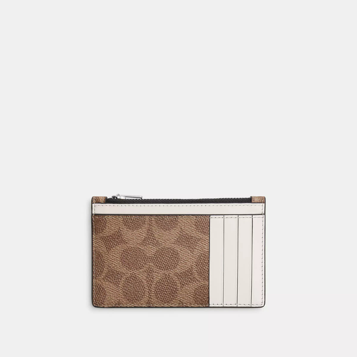 Zip Card Case In Signature 2