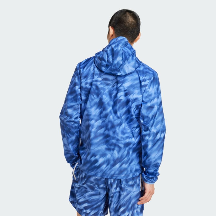 Adidas Own The Run Allover Print Jacket Men 2