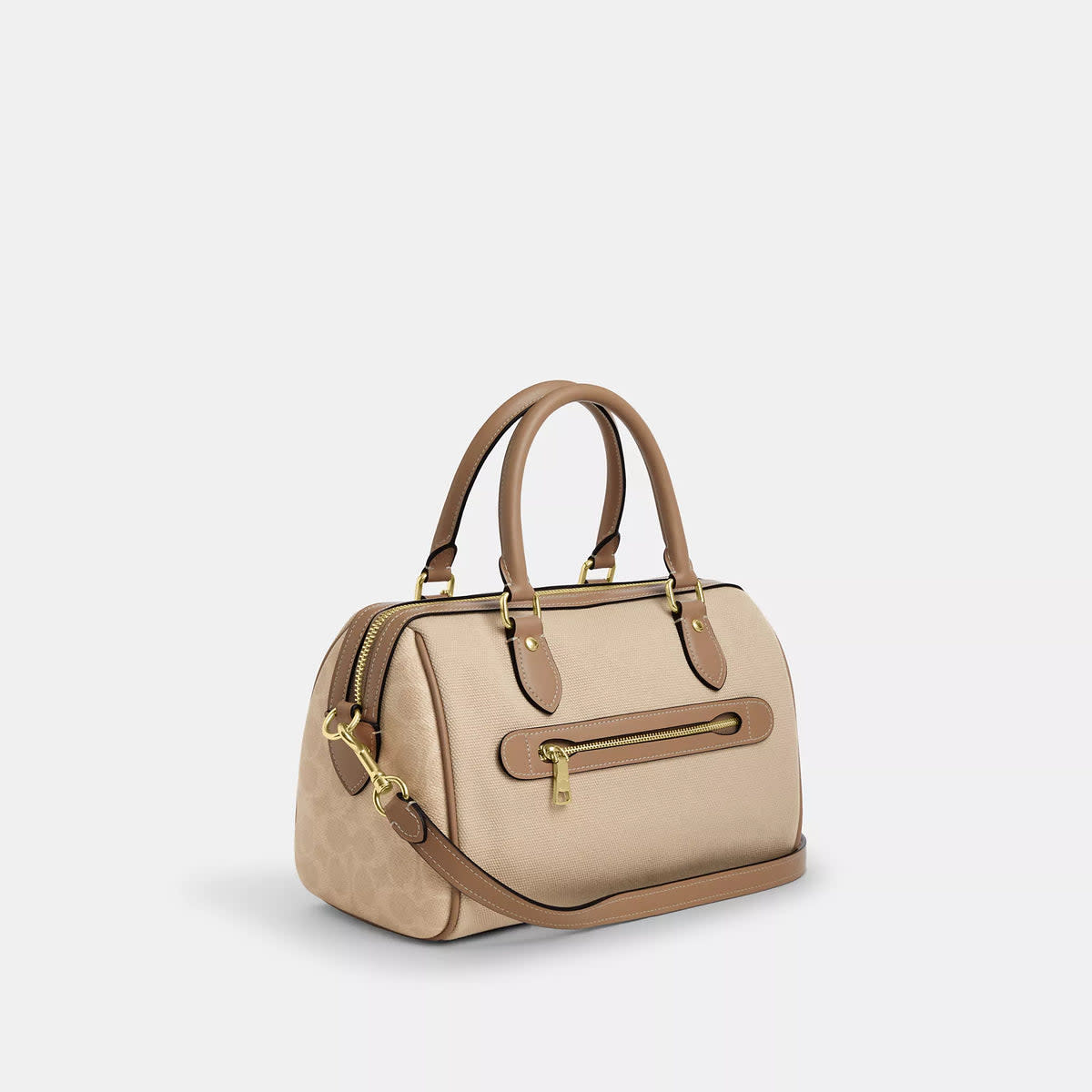 Rowan Satchel Bag In Colorblock 3