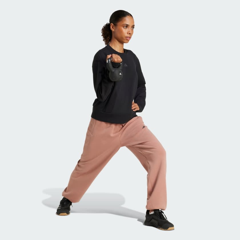 Adidas Designed-for-Training Warm-Up Crewneck Sweatshirt Women 3