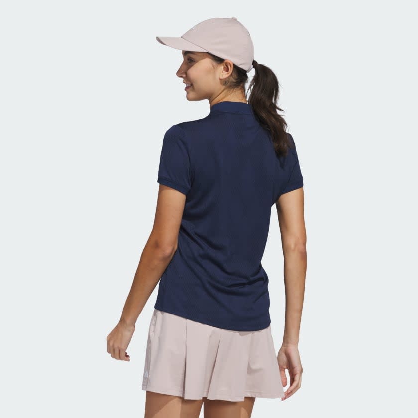 Adidas Ultimate365 Diamond Jacquard Polo Shirt Women 2