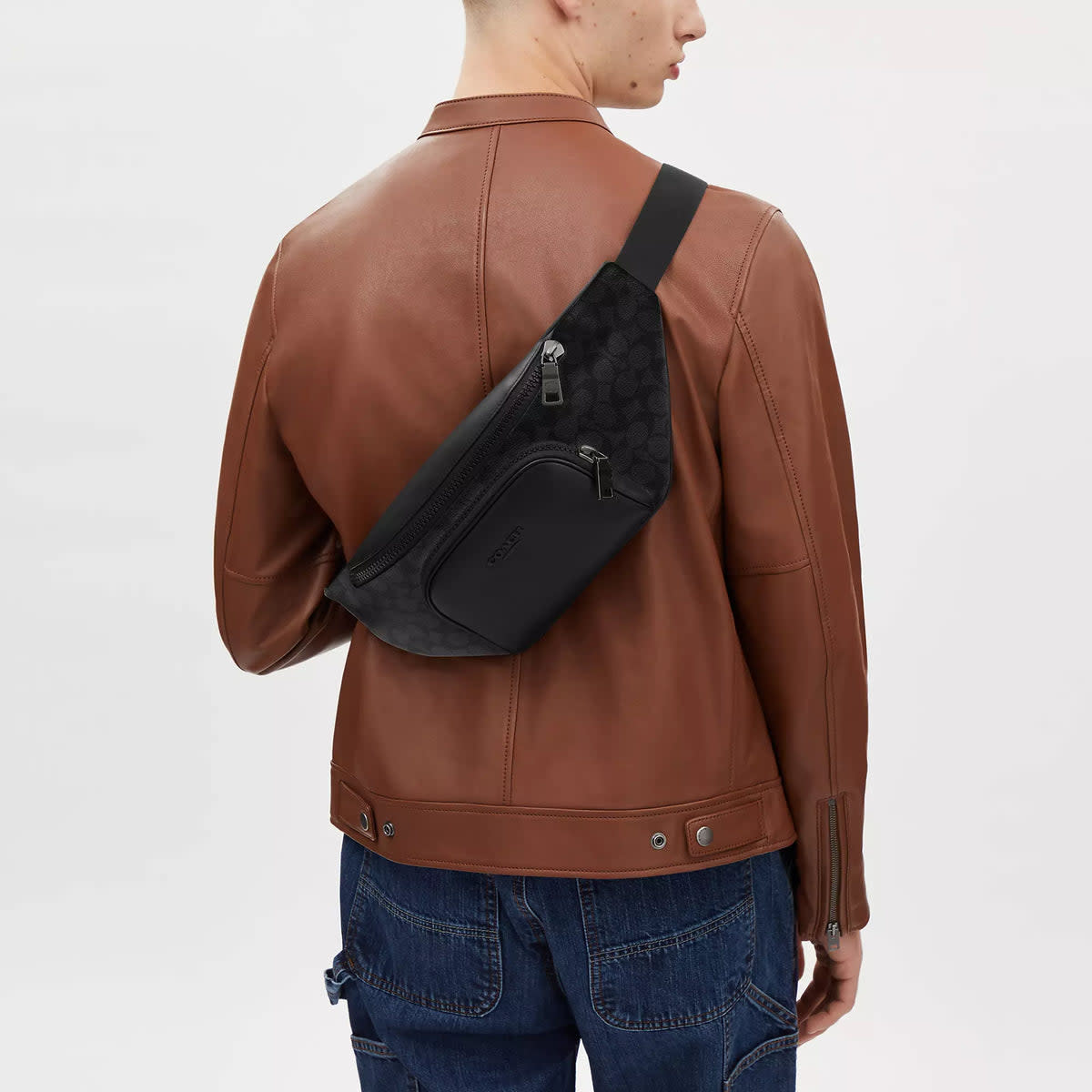 Racer Belt Bag In Signature 2