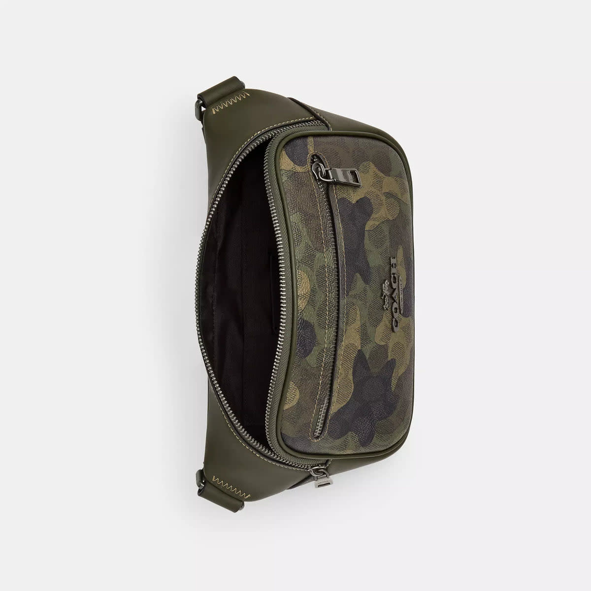 Elias Belt Bag In Signature Camo Print 2