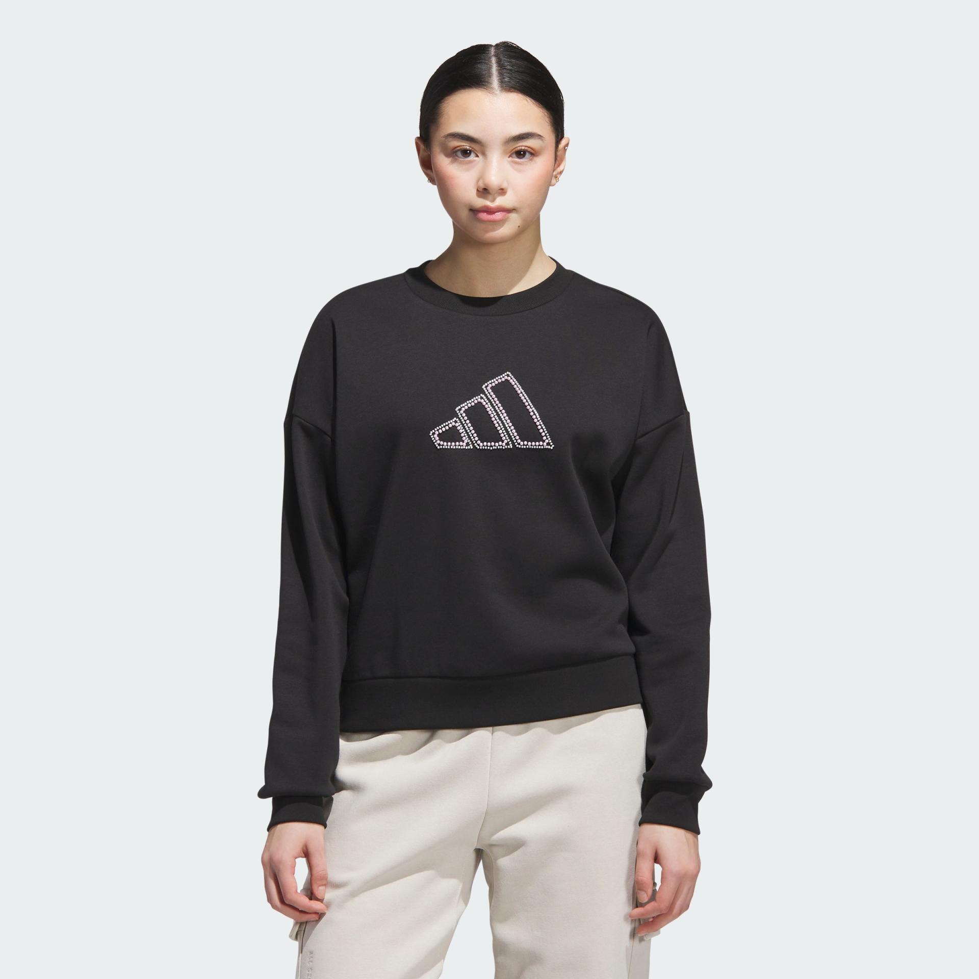 Adidas Seasonal Essentials Pearls Graphic Sweatshirt Women
