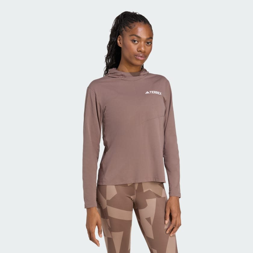 Adidas Terrex Multi Climacool Hooded Long Sleeve Top Women 3