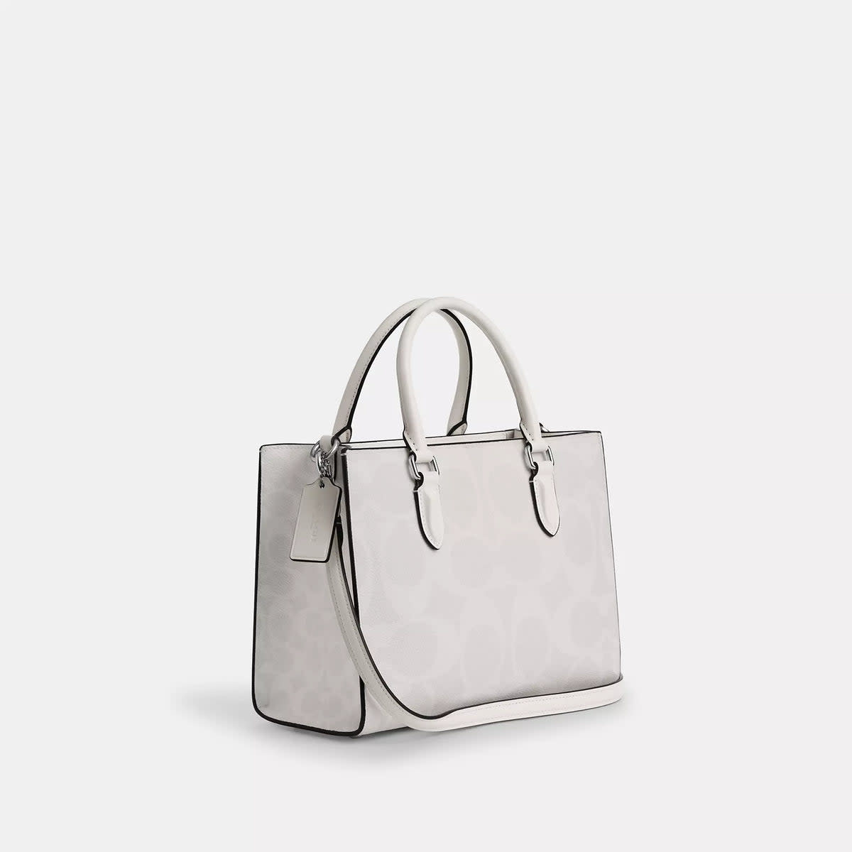 Maggie Small Tote Bag In Signature Canvas 3
