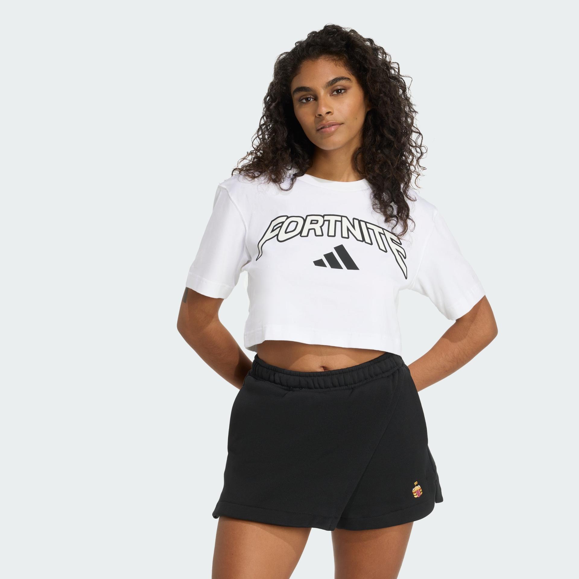 Adidas x Fortnite Crop Tee Women