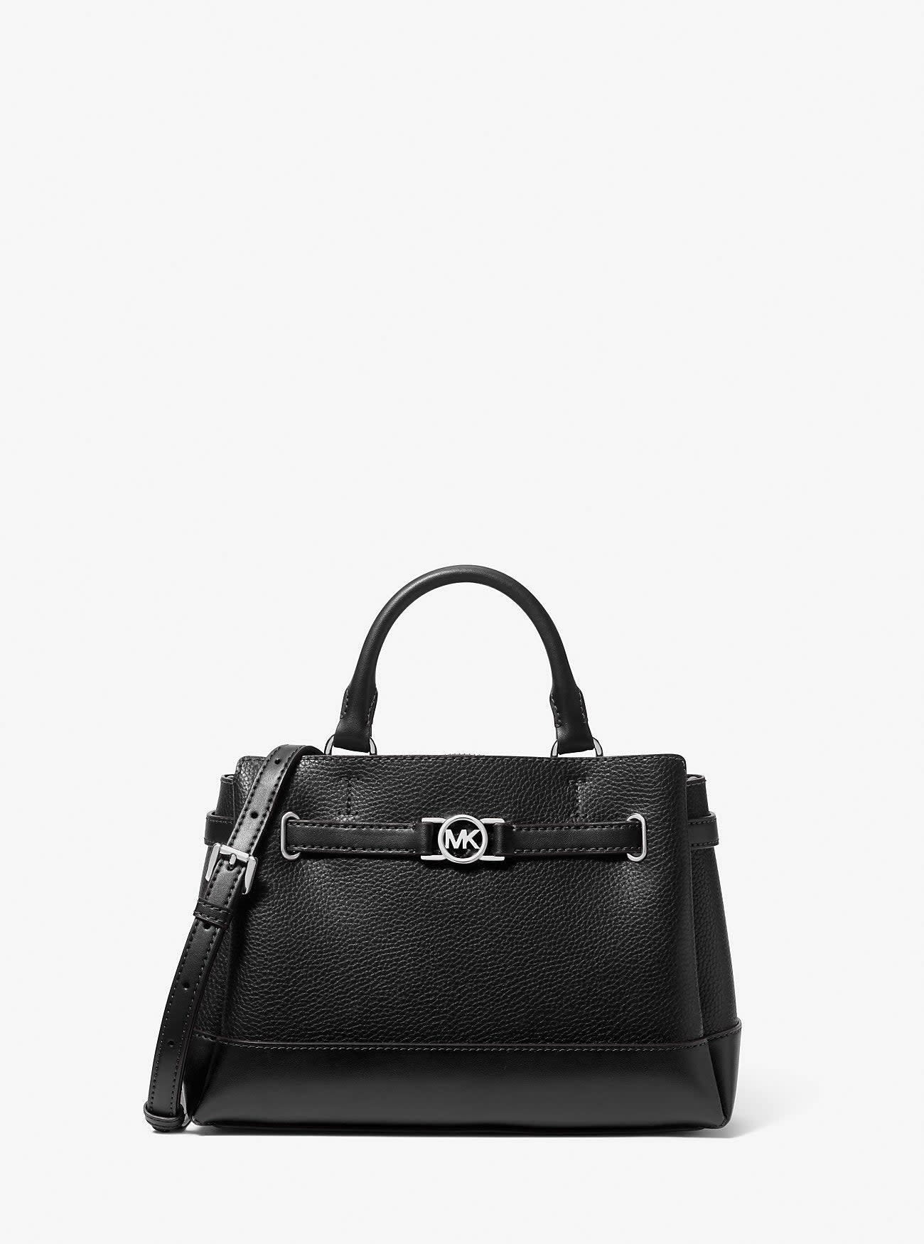 Reed Small Pebbled Leather Satchel