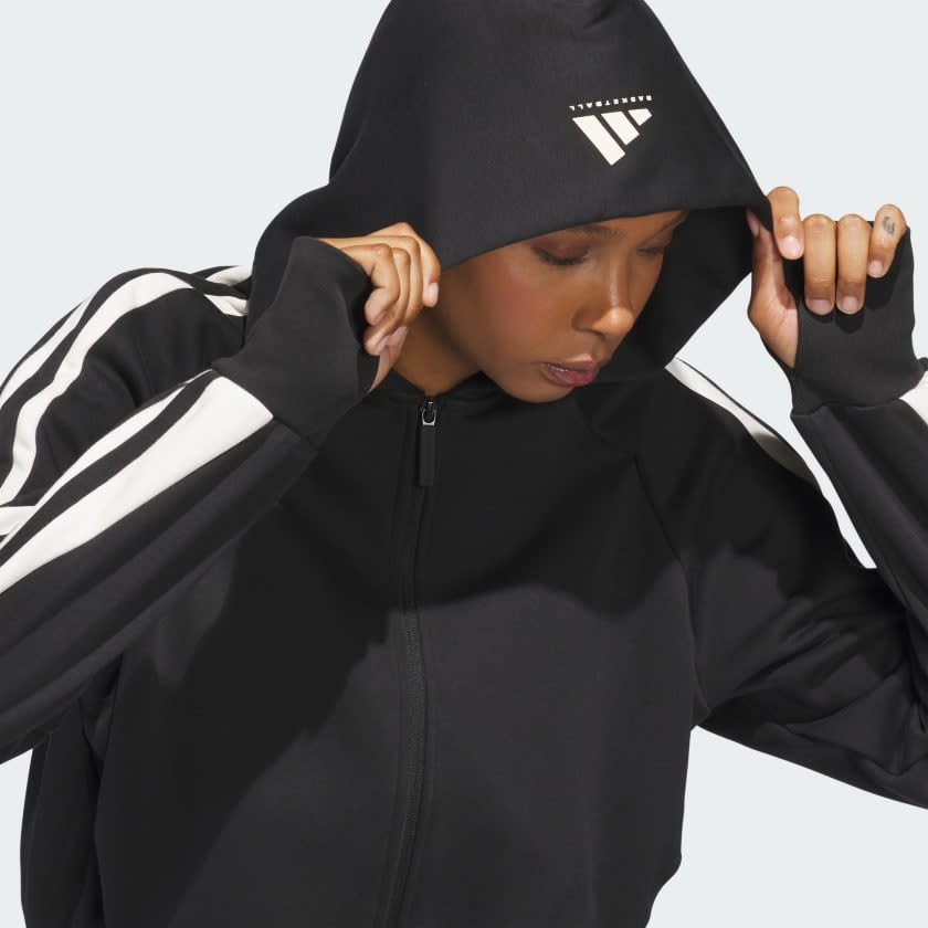 Adidas CROP HOODY Women 4