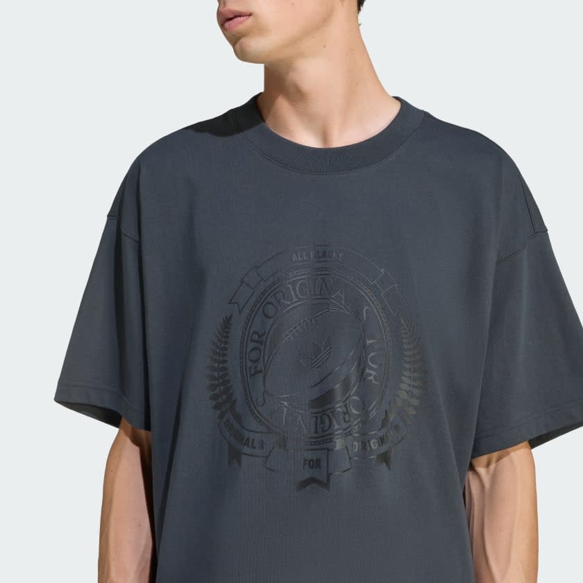 Adidas ORIGINALS & ALL BLACKS LOOSE GRAPHIC SS TEE Men 5