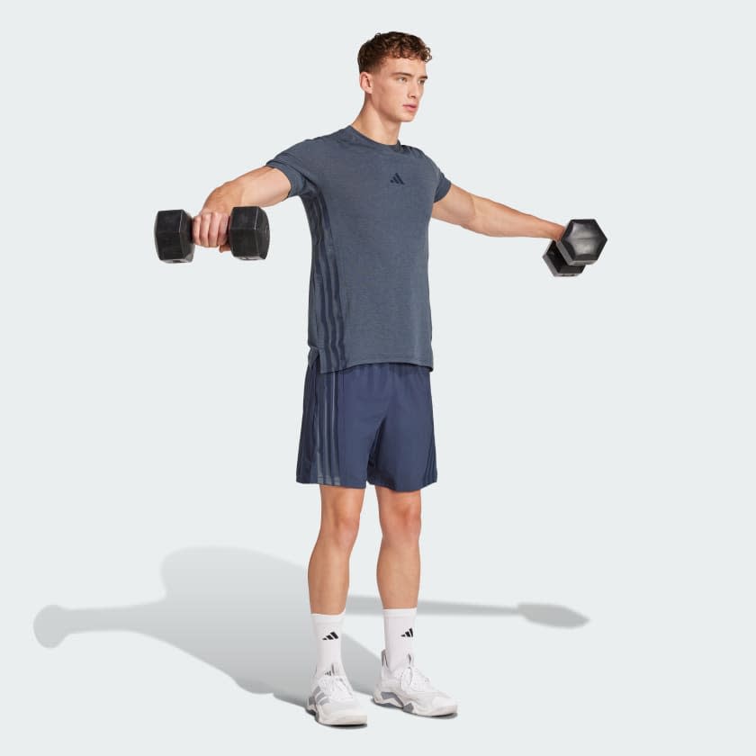 Adidas Designed 4 Training 3-Stripes Tee Men 3