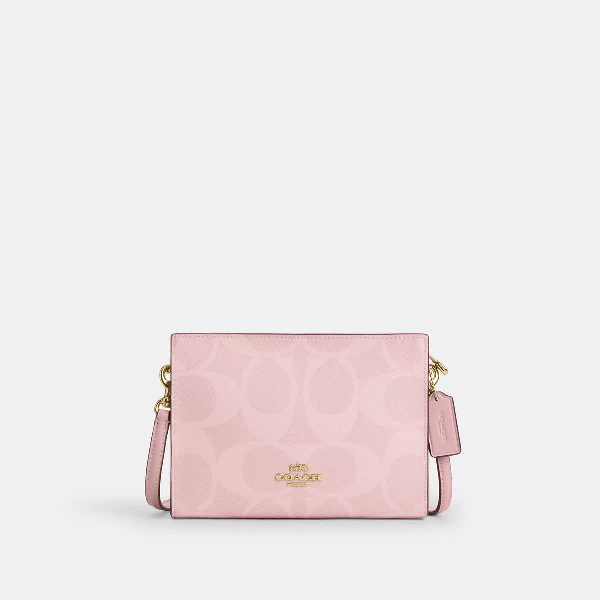 Slim Crossbody Bag In Signature Canvas 5