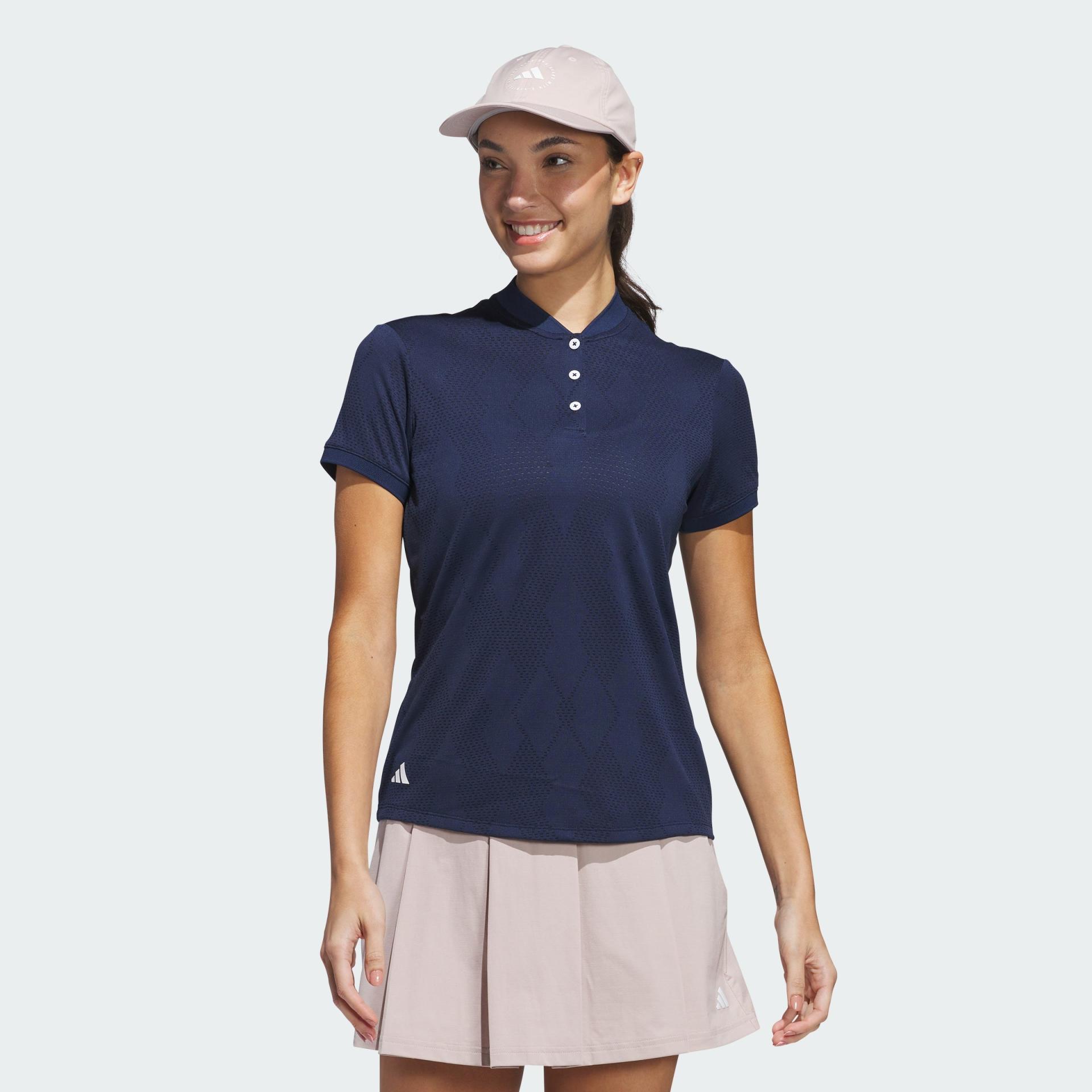 Adidas Ultimate365 Diamond Jacquard Polo Shirt Women