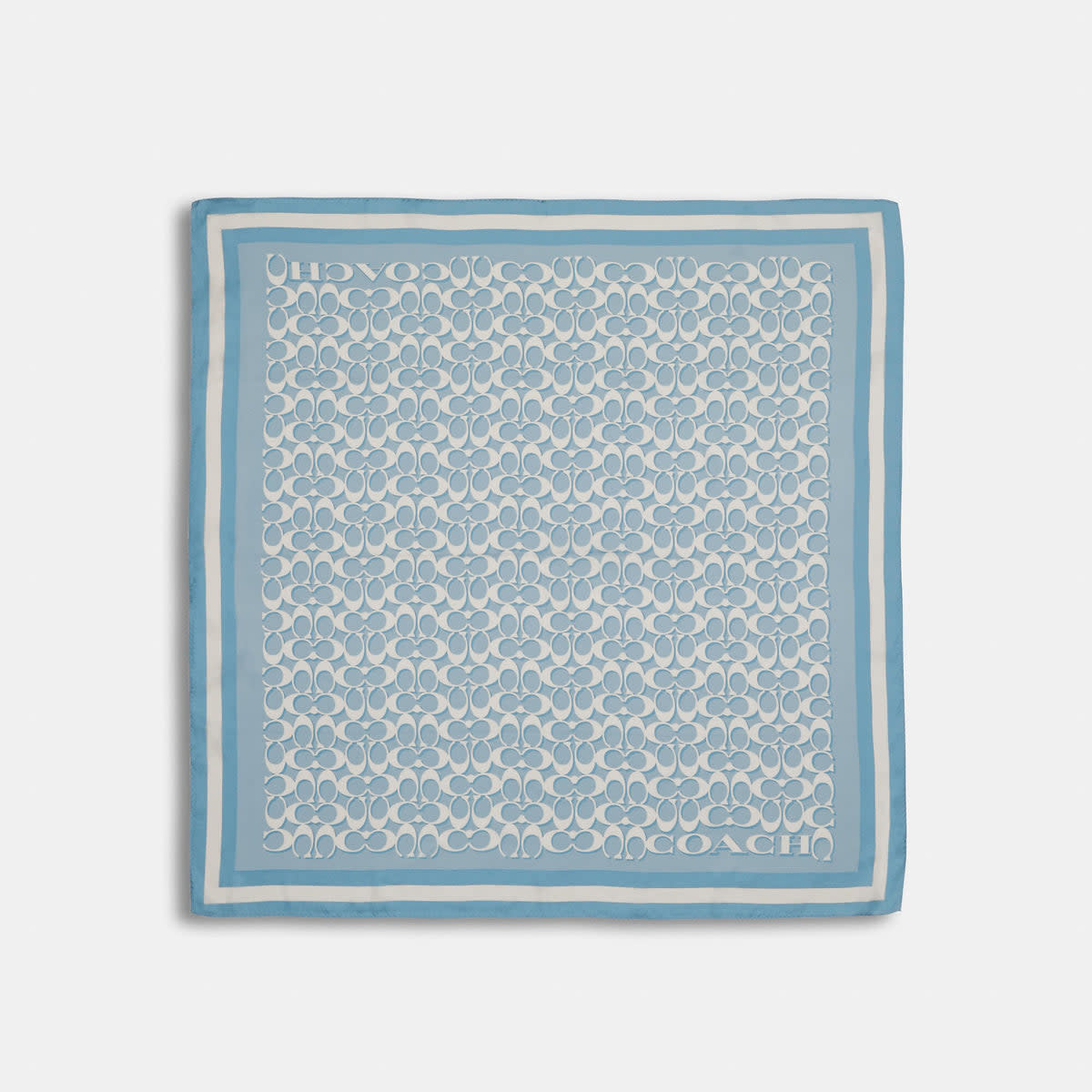 Signature Print Silk Square Scarf 4