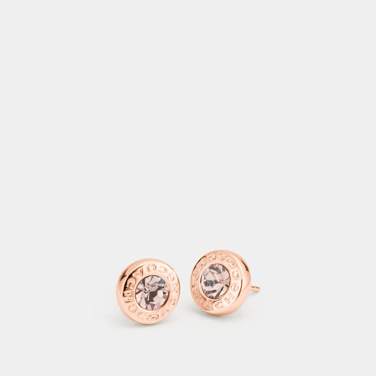 Open Circle Stone Strand Earrings
