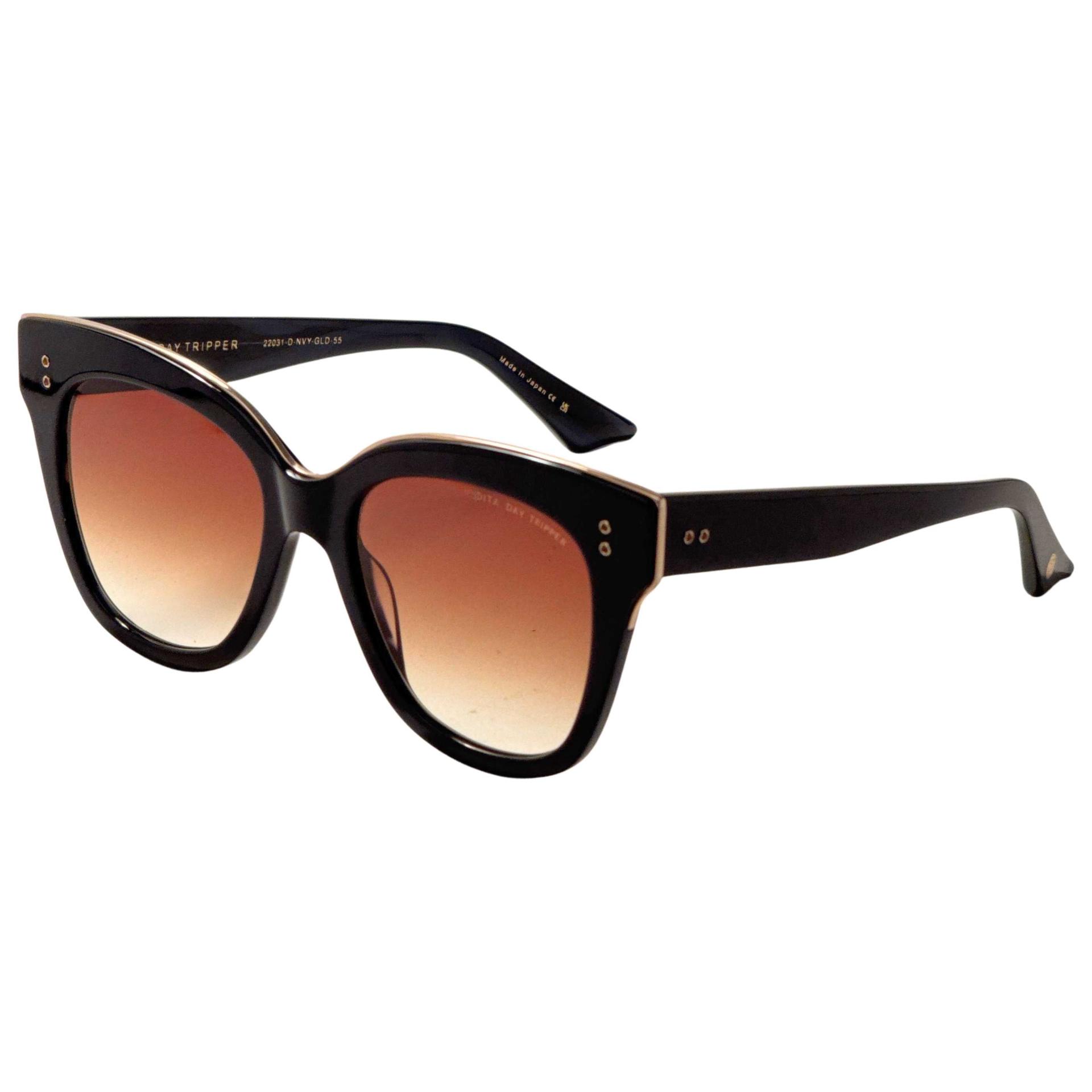 Dita Women's Sunglasses 22031-D-NVY-GLD-55-Z