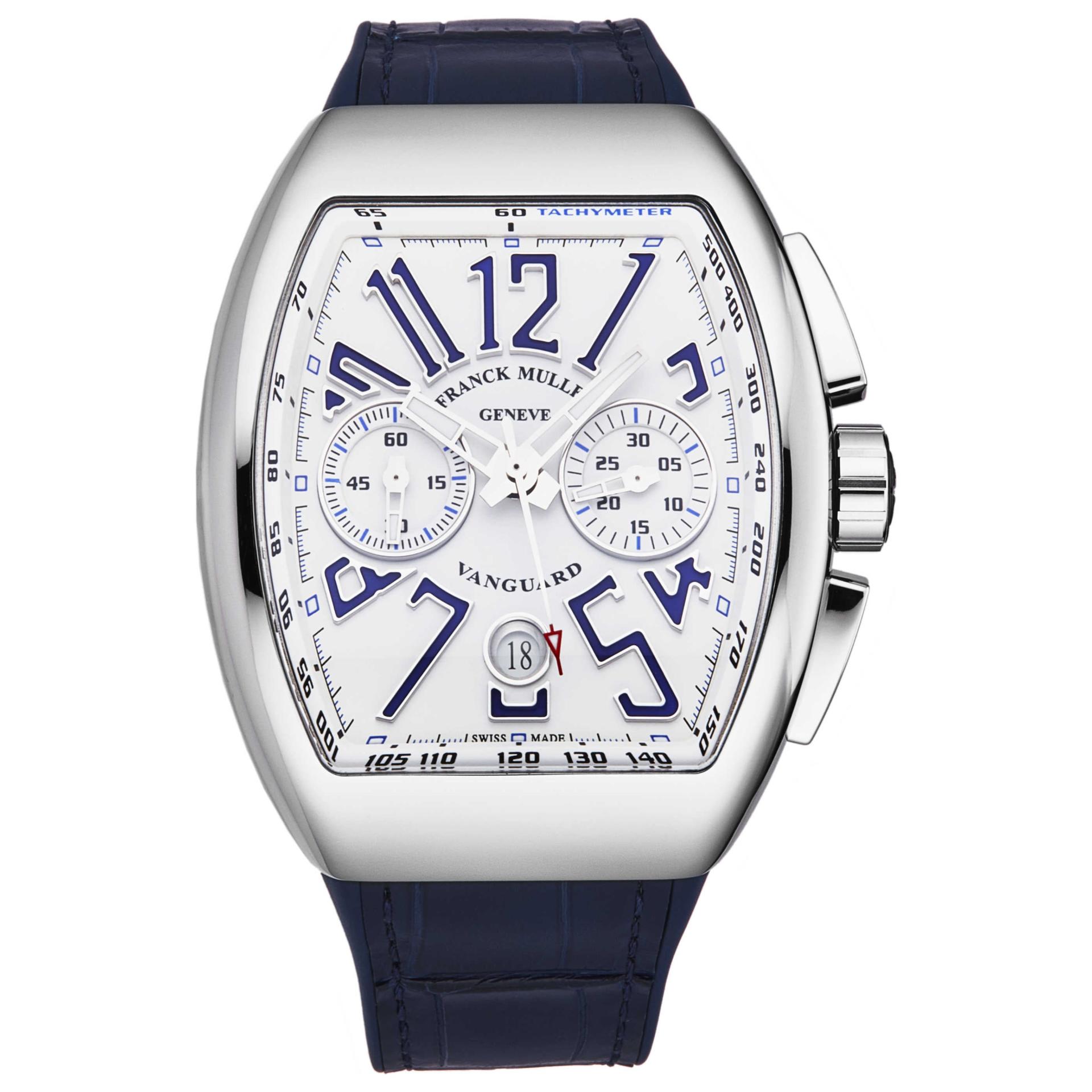 Franck Muller Men's Watch 45CCWHTBLU