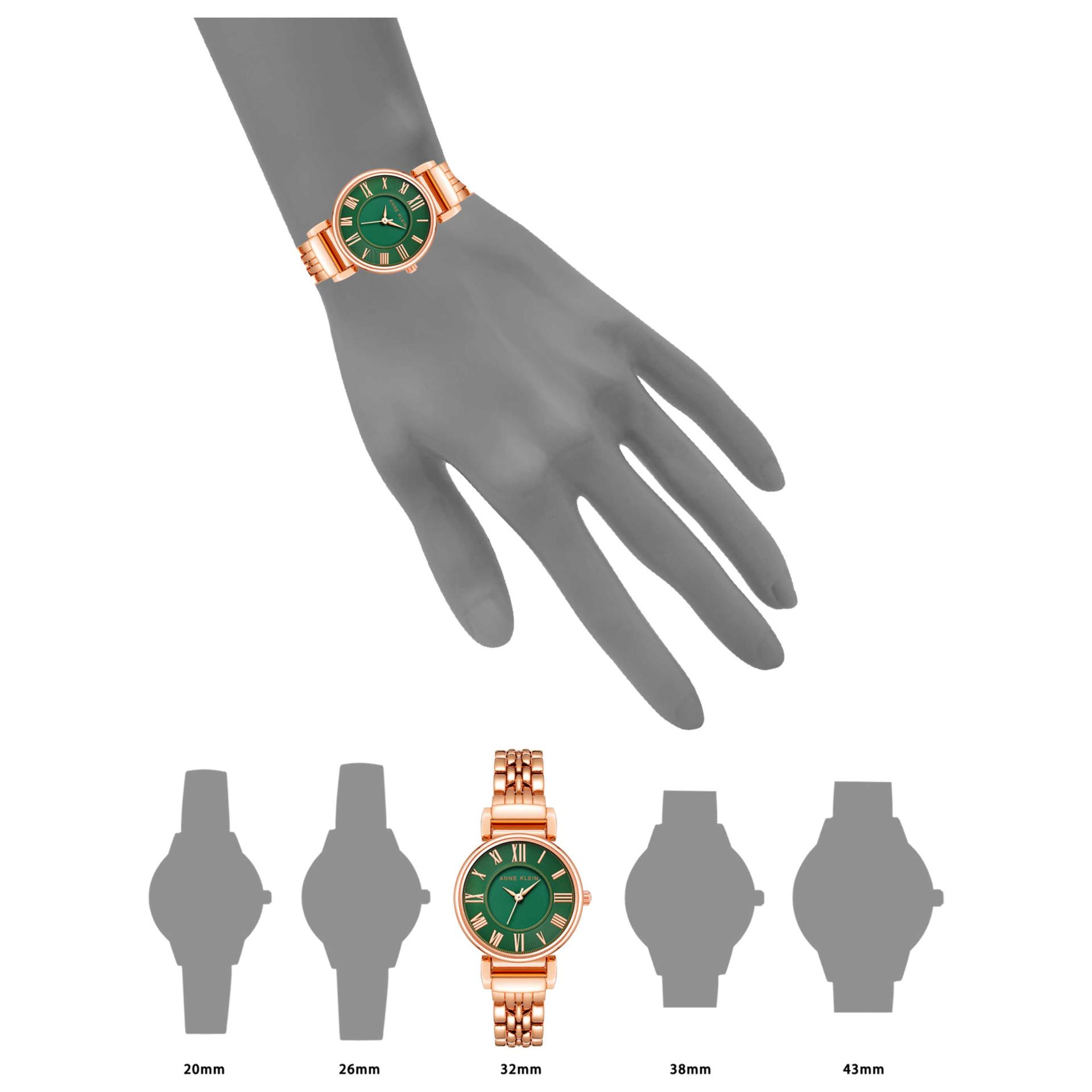 Anne Klein Women's Watch AK-2158GNRG 4