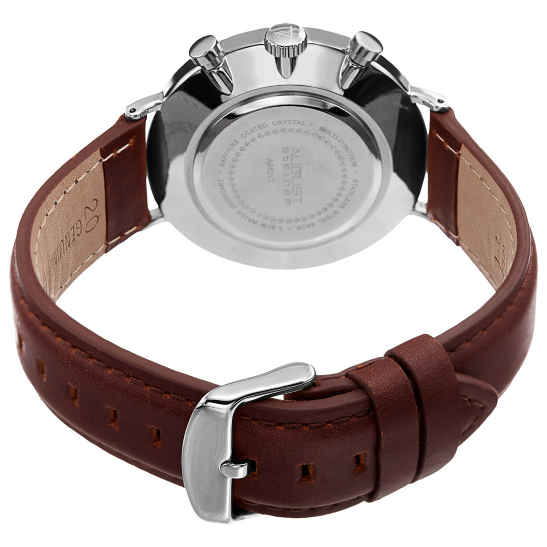 August Steiner Men's Watch AS8212SSBU 2