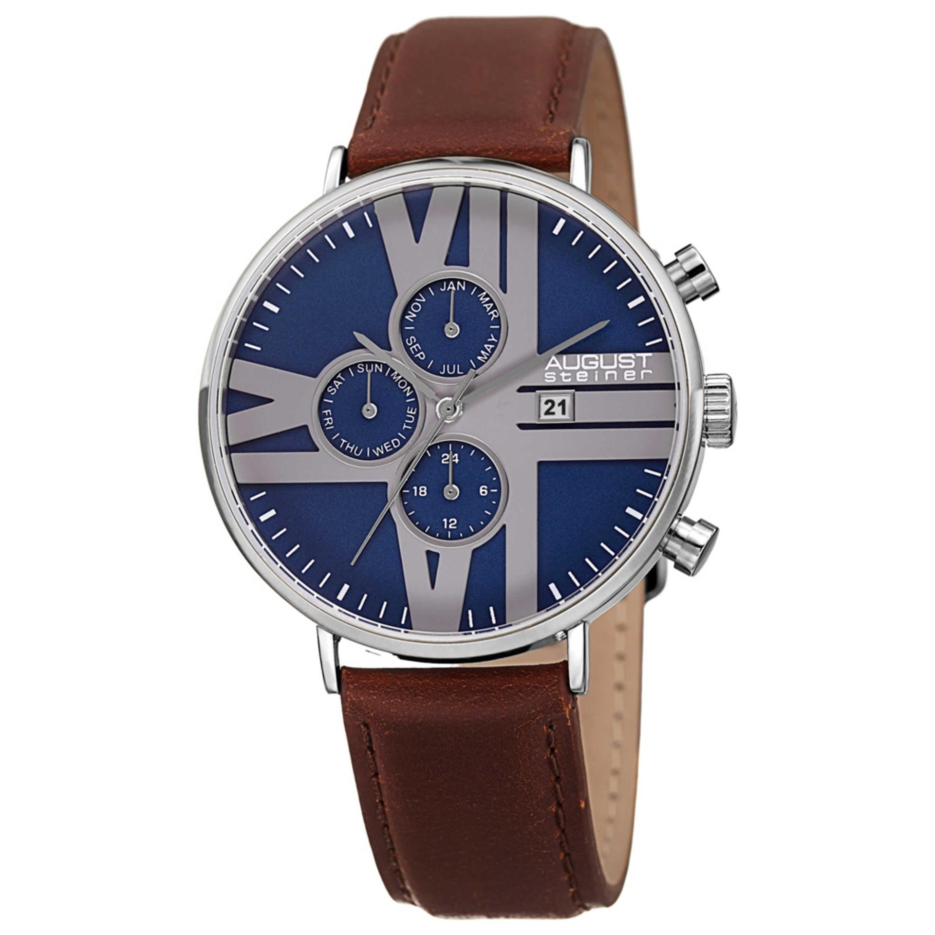 August Steiner Men's Watch AS8212SSBU