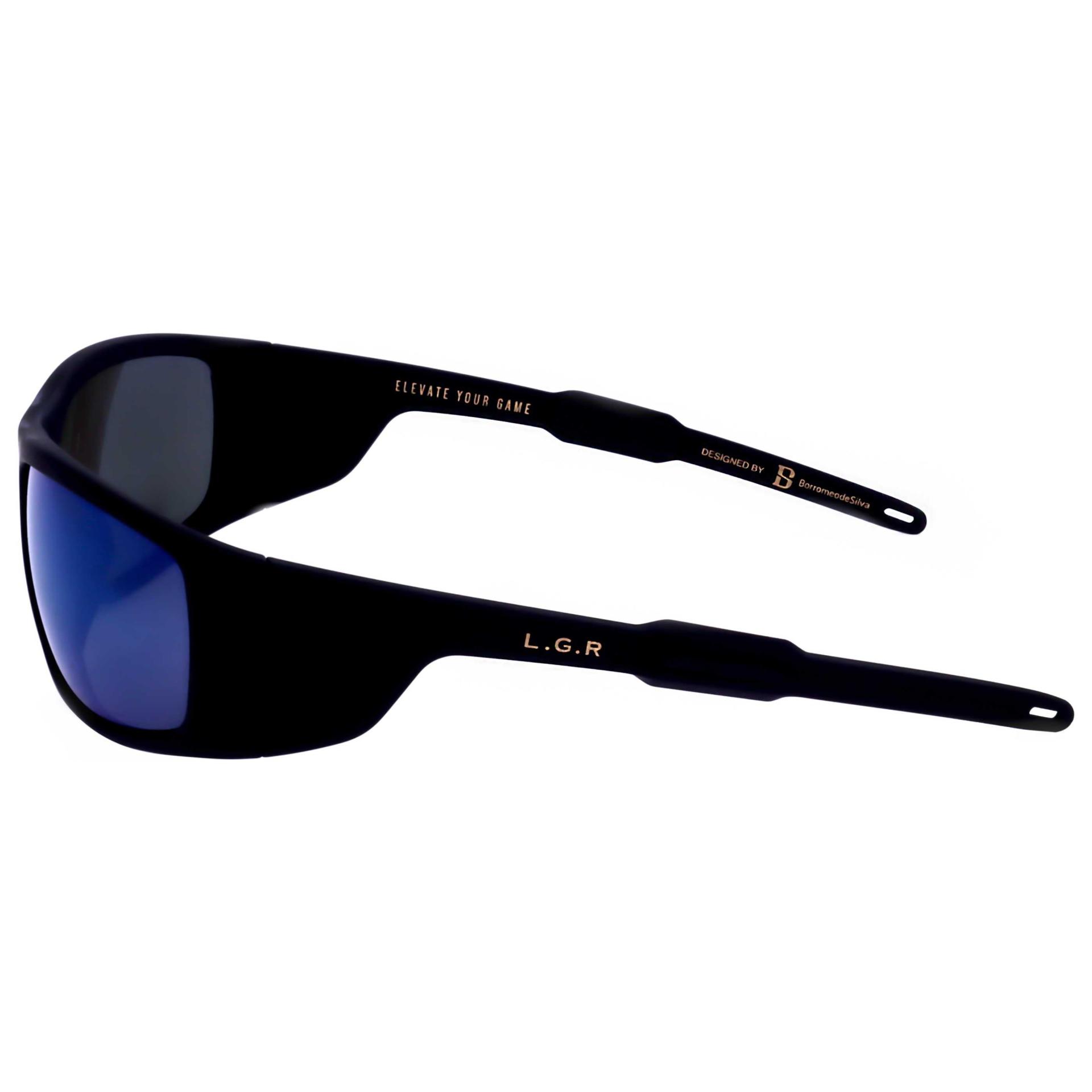 L.G.R. Men's Sunglasses BASE-8-BLK-62