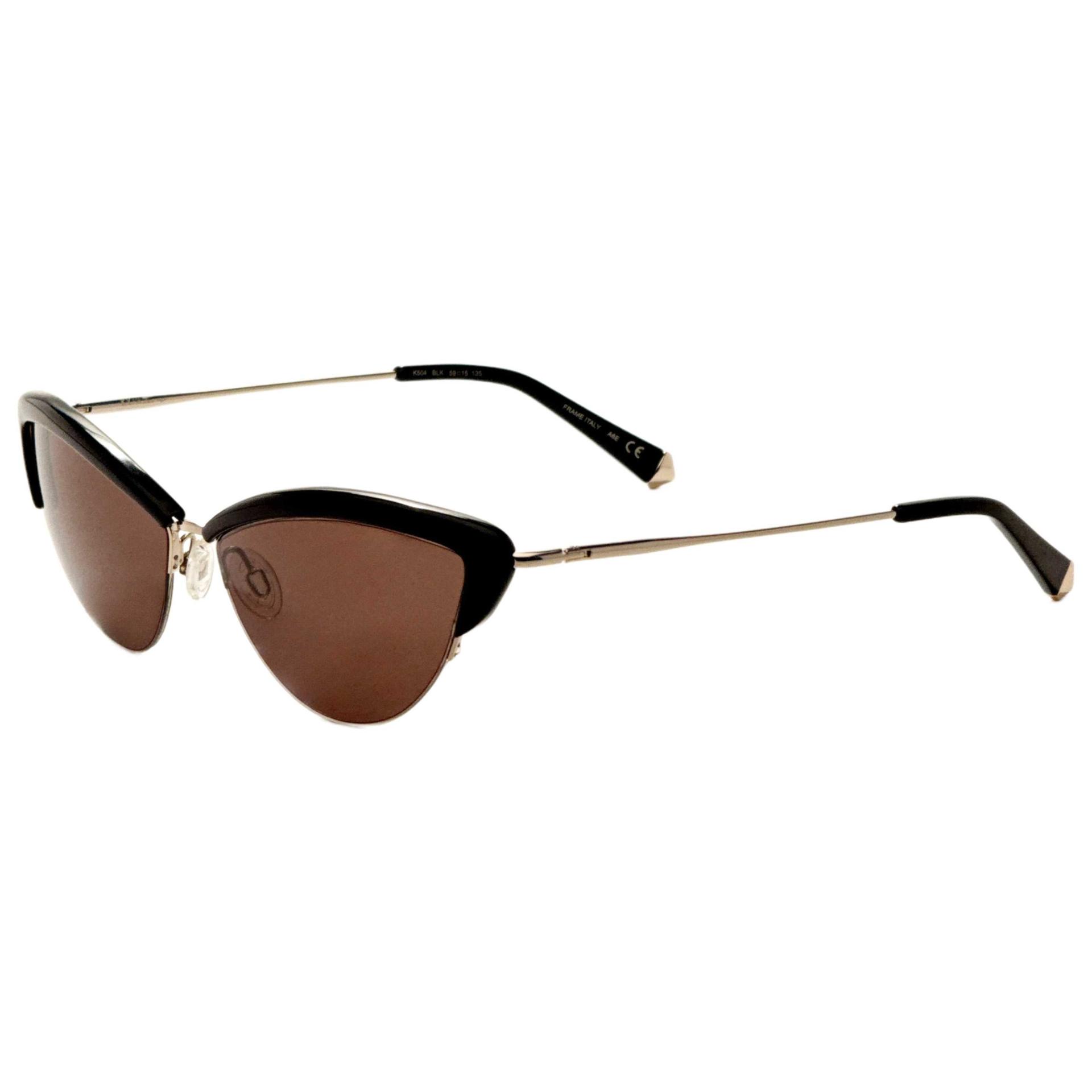 Kate Young Women's Sunglasses K504-BLK-59